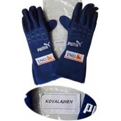 2007 Heiki KOVALAINEN / RENAULT F1 gloves