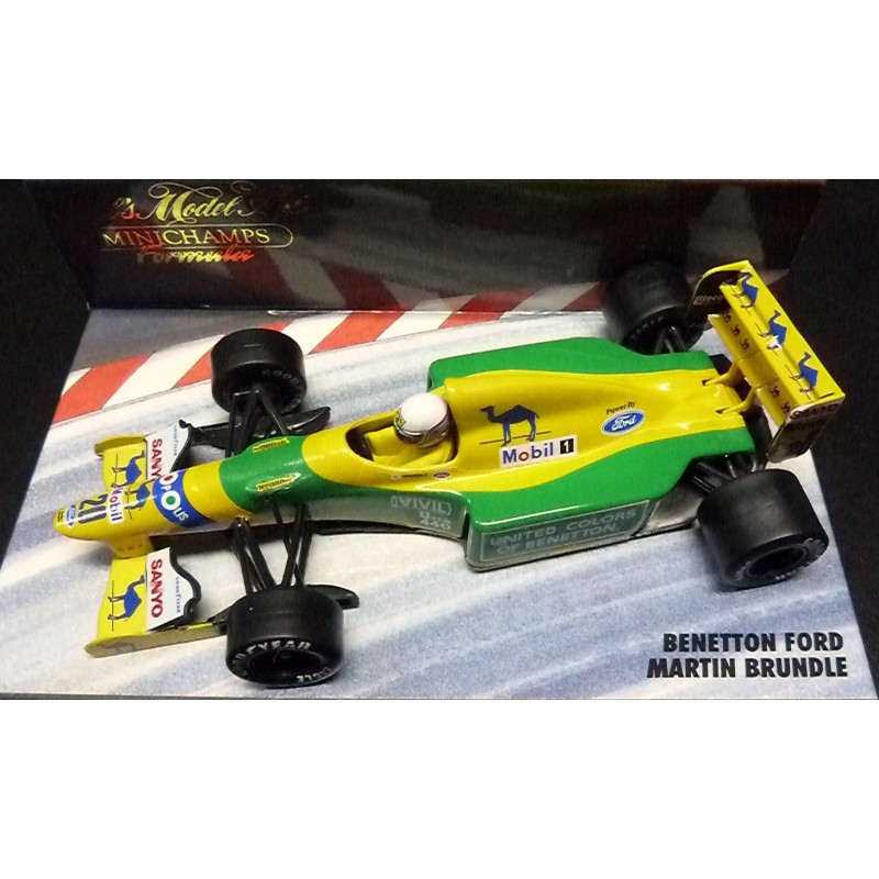 F1 gt; Miniature model cars gt; Scale 1/43rd gt; Benetton B192 Martin 