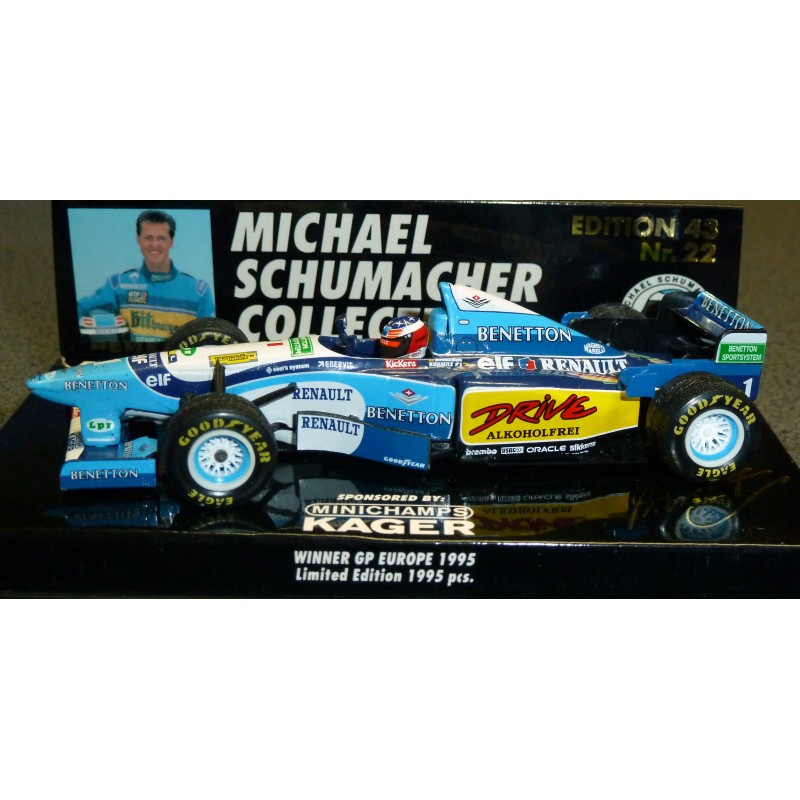 F1 gt; Miniature model cars gt; Scale 1/43rd gt; Benetton Renault B195 M 