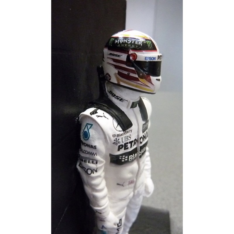 Figurine Lewis Hamilton Champion du monde 2015 - FormulaSports