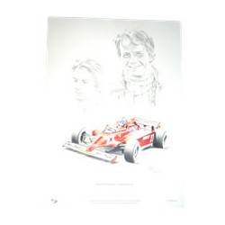 Gilles VILLENEUVE / Ferrari 126 CK