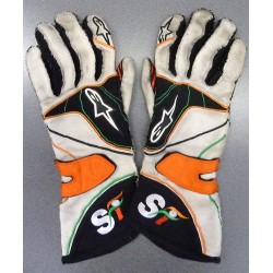 2012 Paul Di Resta / Force India gloves