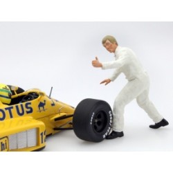 Mechanic thumbs up figurine