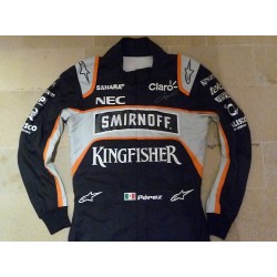 2016 signed Sergio Perez/Force India suit