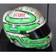 signed 2010 Vitantonio Luizzi/Force India helmet