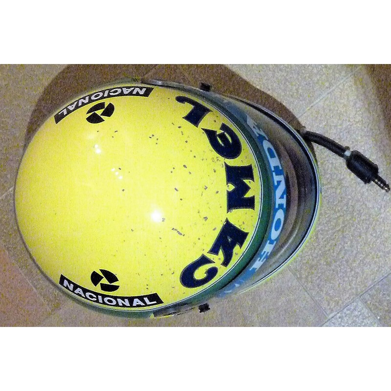 Réplique de casque Ayrton Senna 1987 "look utilisé" FormulaSports
