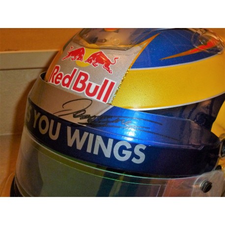 signed 2013 Jean-Eric Vergne /Toro Rosso race helmet