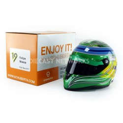 2017 Felipe Massa Last race 1/2 scale mini helmet
