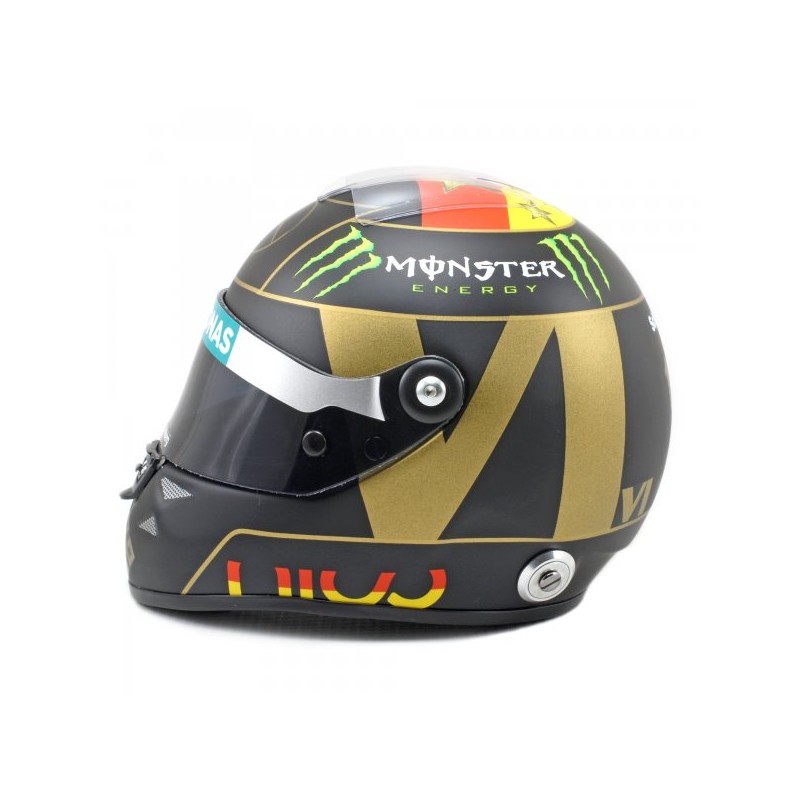 2014 Nico Rosberg German GP mini helmet scale 1/2 FormulaSports