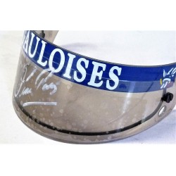 signed 1999 Olivier Panis/ Prost GP visor