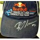 Bruno Senna signed Red Bull Cap