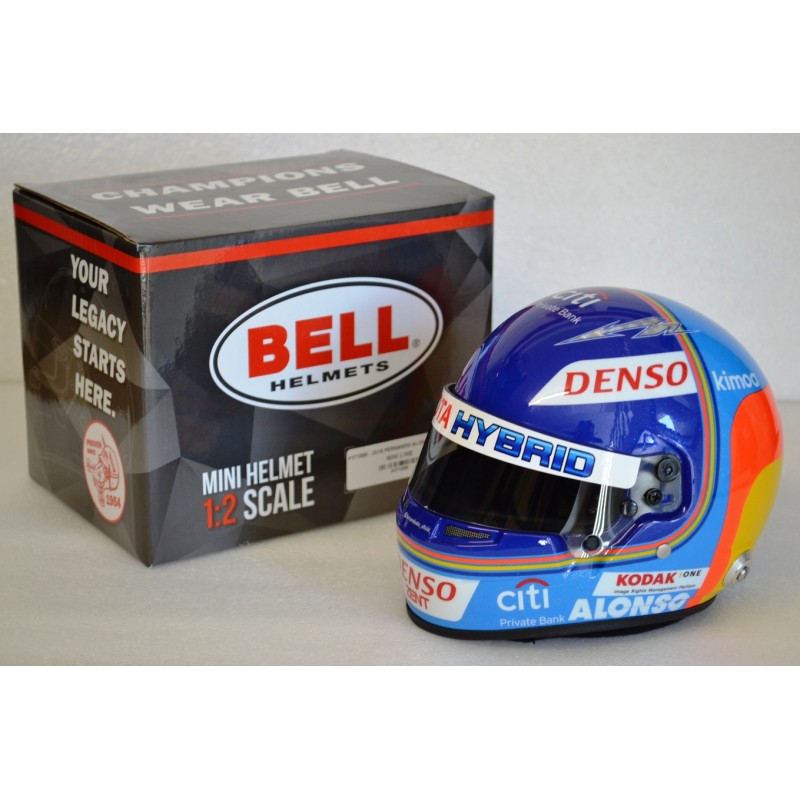 2018 Fernando Alonso Le Mans winner mini helmet scale 1/2 FormulaSports