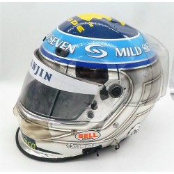 signed 2004 Jarno Trulli / Renault F1 helmet