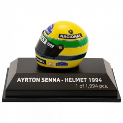 Ayrton Senna helmet scale 1/8