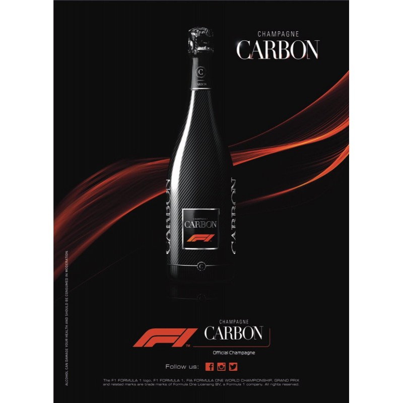 Champagne CARBON Brut F1 Edition 75cl + box FormulaSports