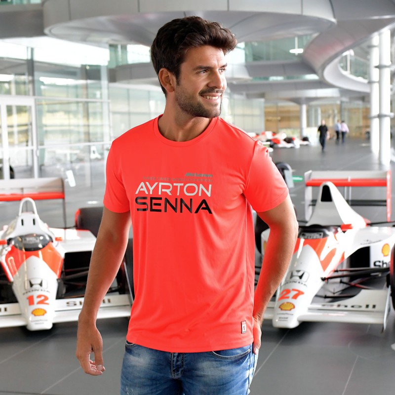 Mclaren F1 2024 Monaco Gp Senna Team TShirt Betsy Charity
