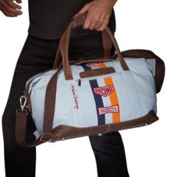 Gulf M. Delaney travelbag Medium, canvas and genuine leather