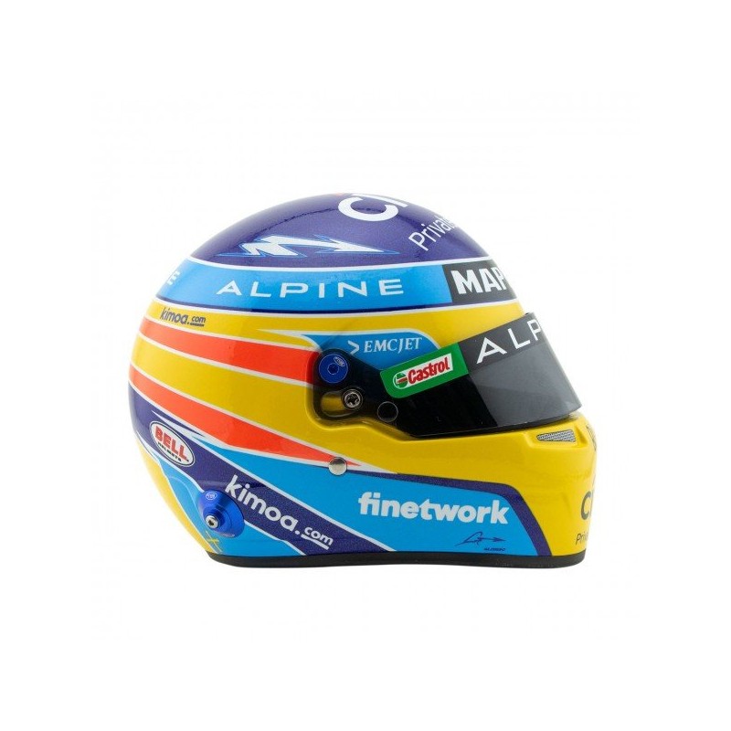 2021 Fernando ALONSO 1/2 scale mini helmet - FormulaSports