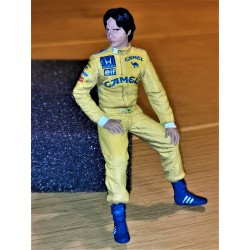 Nelson PIQUET / CAMEL LOTUS Figurine