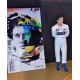 Ayrton Senna / Toleman F1 figurine