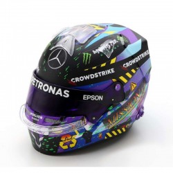 Lewis Hamilton winner 2021 England GP mini helmet