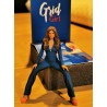 Grid Girl 3, blue figurine