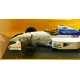 Modèle de soufflerie Tyrrell 022 longueur 180cm, pièce unique réalisée entièrement en carbone et aluminium