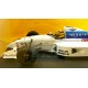 Modèle de soufflerie Tyrrell 022 longueur 180cm, pièce unique réalisée entièrement en carbone et aluminium