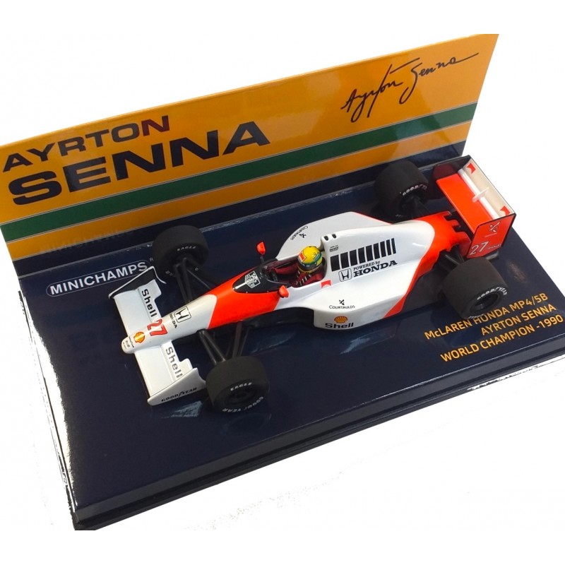 Mclaren Mp4 5b Honda Ayrton Senna Champion Du Monde 1990 Formulasports