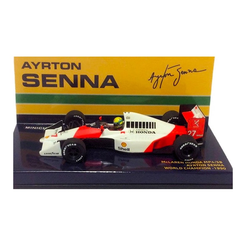 Mclaren Mp4 5b Honda Ayrton Senna Champion Du Monde 1990 Formulasports