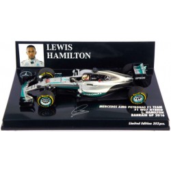 Mercedes F1 W07 Lewis HAMILTON, GP du  Bahrain 2016
