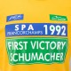 Michael Schumacher Tee First GP Victory