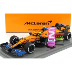 McLaren MCL35M Lando Norris 2ème du GP d'Italie 2021