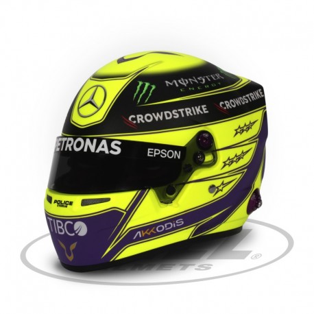 Mini casque Lewis Hamilton 2022