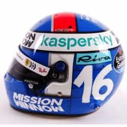 2021 Charles LECLERC Monaco GP mini helmet 1/2