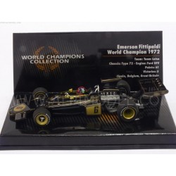 Lotus 72 Emerson Fittipaldi ,Champion du monde 1972