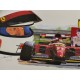 Alain Prost / Jean Alesi - FERRARI print by Pierre Chanson