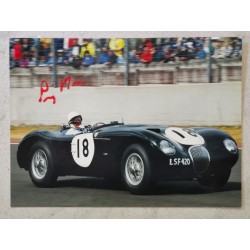 Stirling Moss signed photograph