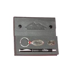 Matt black Rollerball Pen,Key chain & Pin label