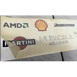 Autocollant original Scuderia Ferrari F1 2007/2008