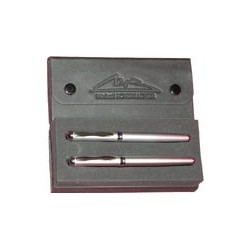 Matt silver executive Rollerball & Fountain Pen