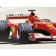 Michael SCHUMACHER 2001 World Champion lithography