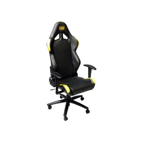 OMP Office chair black/yellow