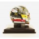 Mini casque 1/5 Charles Leclerc, GP d'Italie 2024
