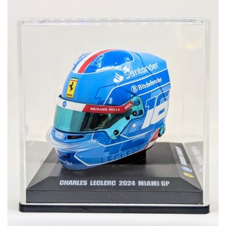 Charles Leclerc 2024 Miami GP mini helmet