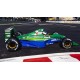 Jordan 191 complete rear wheel Schumacher