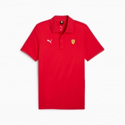 Ferrari Race Cloudspun Polo, red