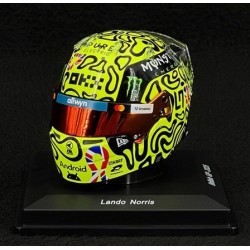 2025 Lando NORRIS winner British GP mini helmet