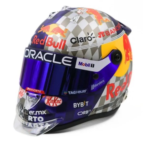 Sergio Perez 2024 Silverstone GP mini helmet