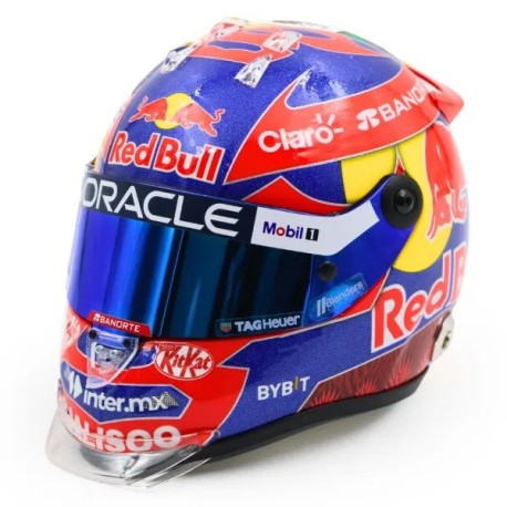Sergio Perez 2024 Mexico GP mini helmet